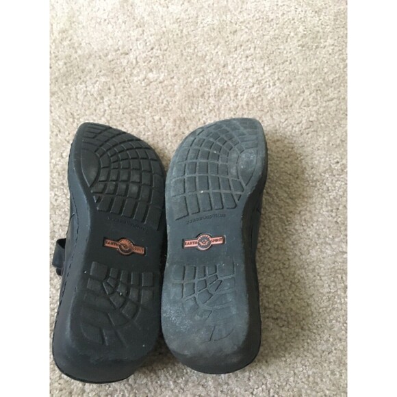 Earth Spirit Women's Leather Clogs Shoes Size 7.5 Black - Picture 9 of 12